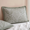 Gotica Green Quilted Pillow Covers (Set of 2)