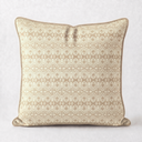 Gotica Beige Velvet Cushion Cover | 24 x 24 in