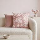 Marigold Pink Velvet Accent Cushion Cover | 18 x 18 in