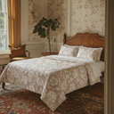 Marigold Beige Cotton Dohar