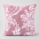 Vase Pink Velvet Accent Cushion Cover | 18 x 18 in