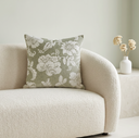Marigold Green Velvet Accent Cushion Cover | 18 x 18 in
