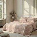 Aurelia Pink Cotton Dohar - Misoli Living