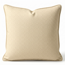 Gotica Beige Velvet Cushion Cover | 24 x 24 in