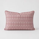 Gotica Pink Velvet Boudoir Cushion Cover | 14 x 20 in
