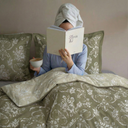 Vase Green Cotton Dohar