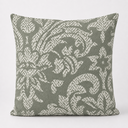 Gotica Green Velvet Accent Cushion Cover | 18 x 18 in