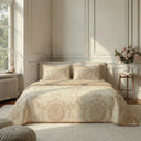 Aurelia Beige Cotton Dohar