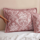 Vase Pink Quilted Pillow Covers (Set of 2)