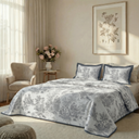 La Belle Grey Cotton Dohar