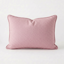 Gotica Pink Velvet Boudoir Cushion Cover | 14 x 20 in