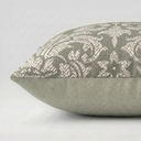 Gotica Green Velvet Accent Cushion Cover | 18 x 18 in