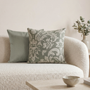 Gotica Green Velvet Accent Cushion Cover | 18 x 18 in
