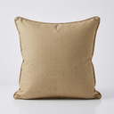 Aurelia Beige Velvet Grande Cushion Cover | 24 x 24 in
