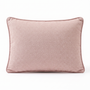 Aurelia Pink Velvet Boudoir Cushion Cover | 14 x 20 in
