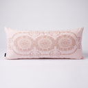 Aurelia Pink Velvet Lumbar Cushion Cover | 15 x 36 in