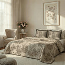La Belle Green Cotton Dohar - Misoli Living