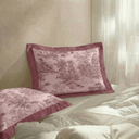 La Belle Pink Quilted Pillow Covers (Set of 2) - Misoli Living