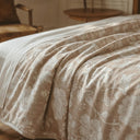 Marigold Beige Cotton Dohar - Misoli Living