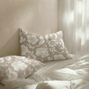 Marigold Beige Quilted Pillow Covers (Set of 2) - Misoli Living