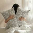 Marigold Green Quilted Pillow Covers (Set of 2) - Misoli Living