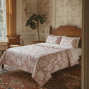 Marigold Pink Cotton Dohar - Misoli Living